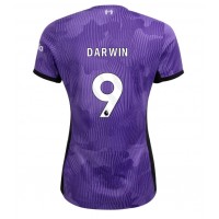 Liverpool Darwin Nunez #9 Tredjedrakt Dame 2023-24 Kortermet